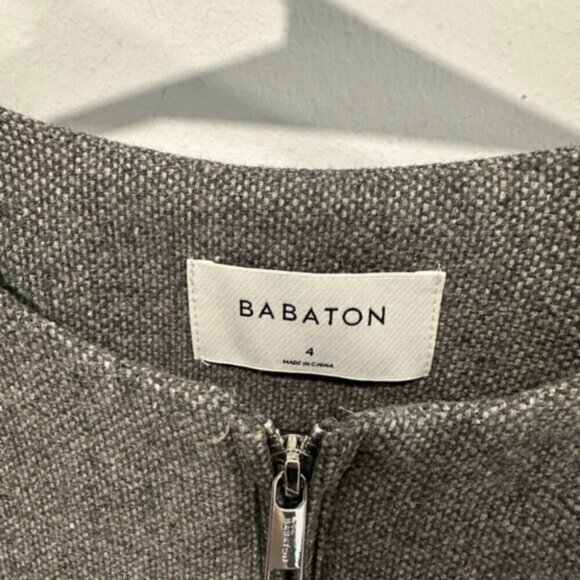 ⭐️ Like new- BABATON BOWMAN WOOL BLEND FULL ZIP BLAZER JACKET - Picture 6 of 8